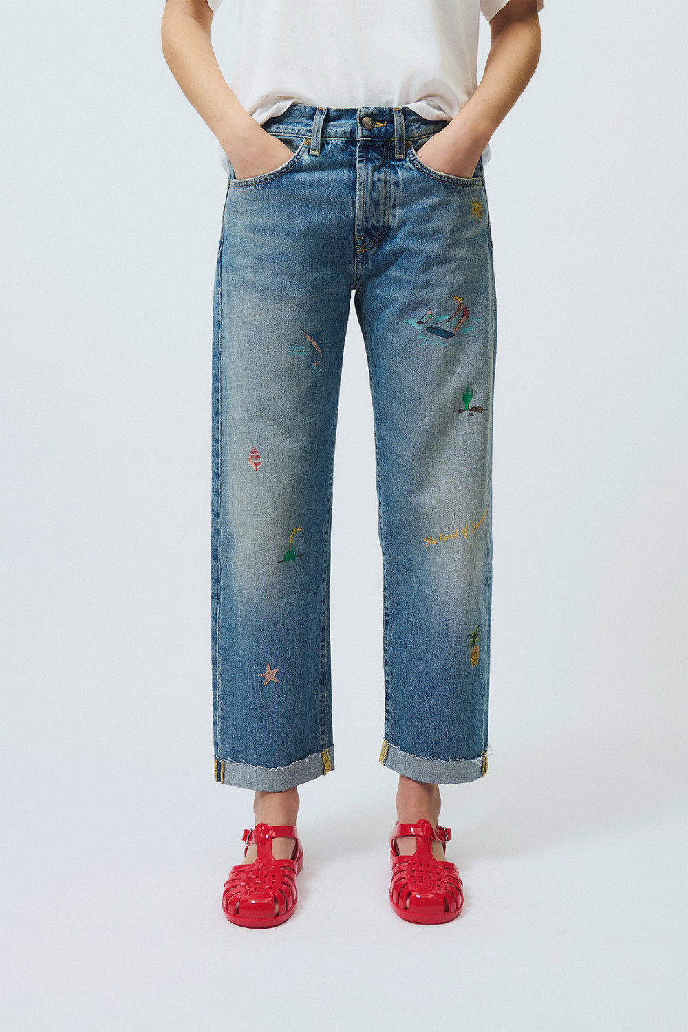 ROY ROGERS: OLD GLORY - NEW OSKAR HAND PAINT JEANS