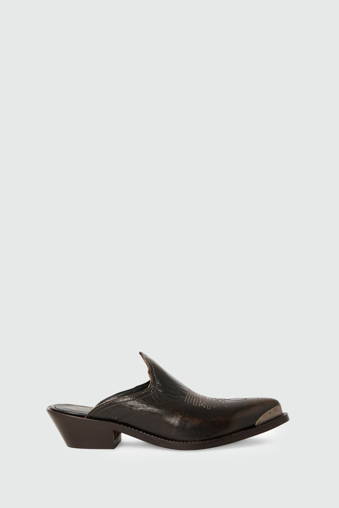 OLD GLORY - MEXICAN LEATHER MULES