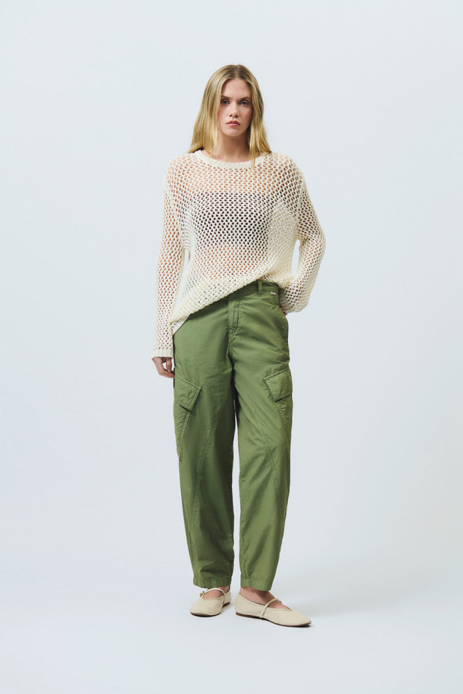 CARGO PANTS IN POPLIN