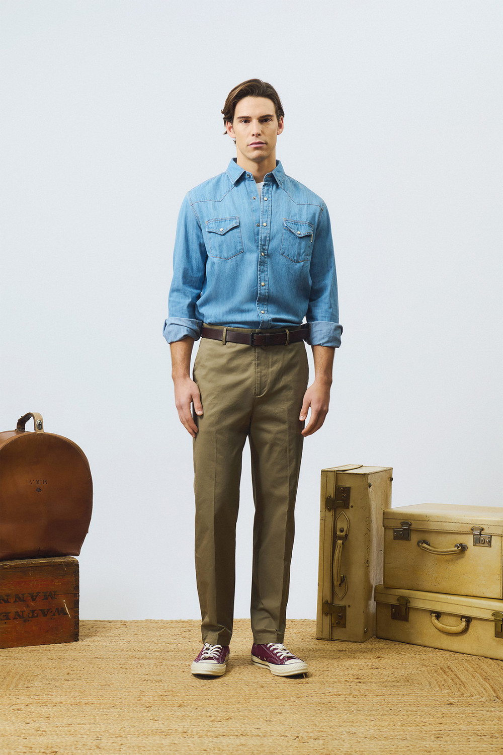 ROY ROGERS: STARCK CHINO PANTS 