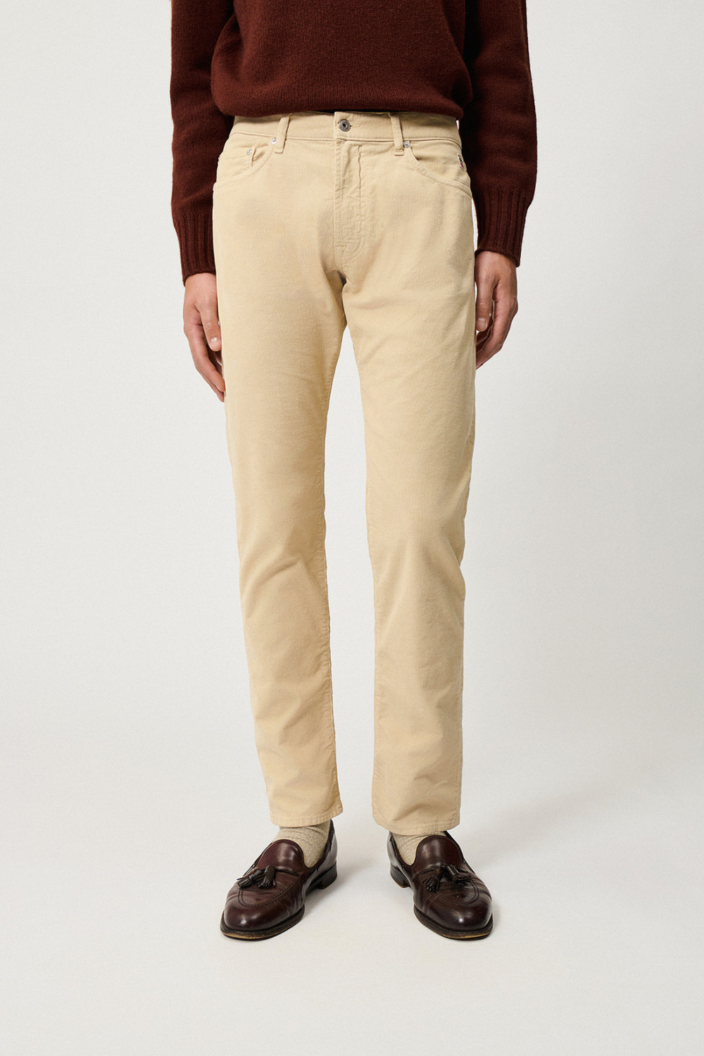 ROY ROGERS: CULT PLAIN PANTS IN VELVET