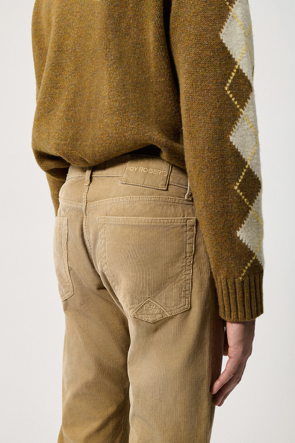 ROY ROGERS: JULIAN PLAIN PANTS IN VELVET