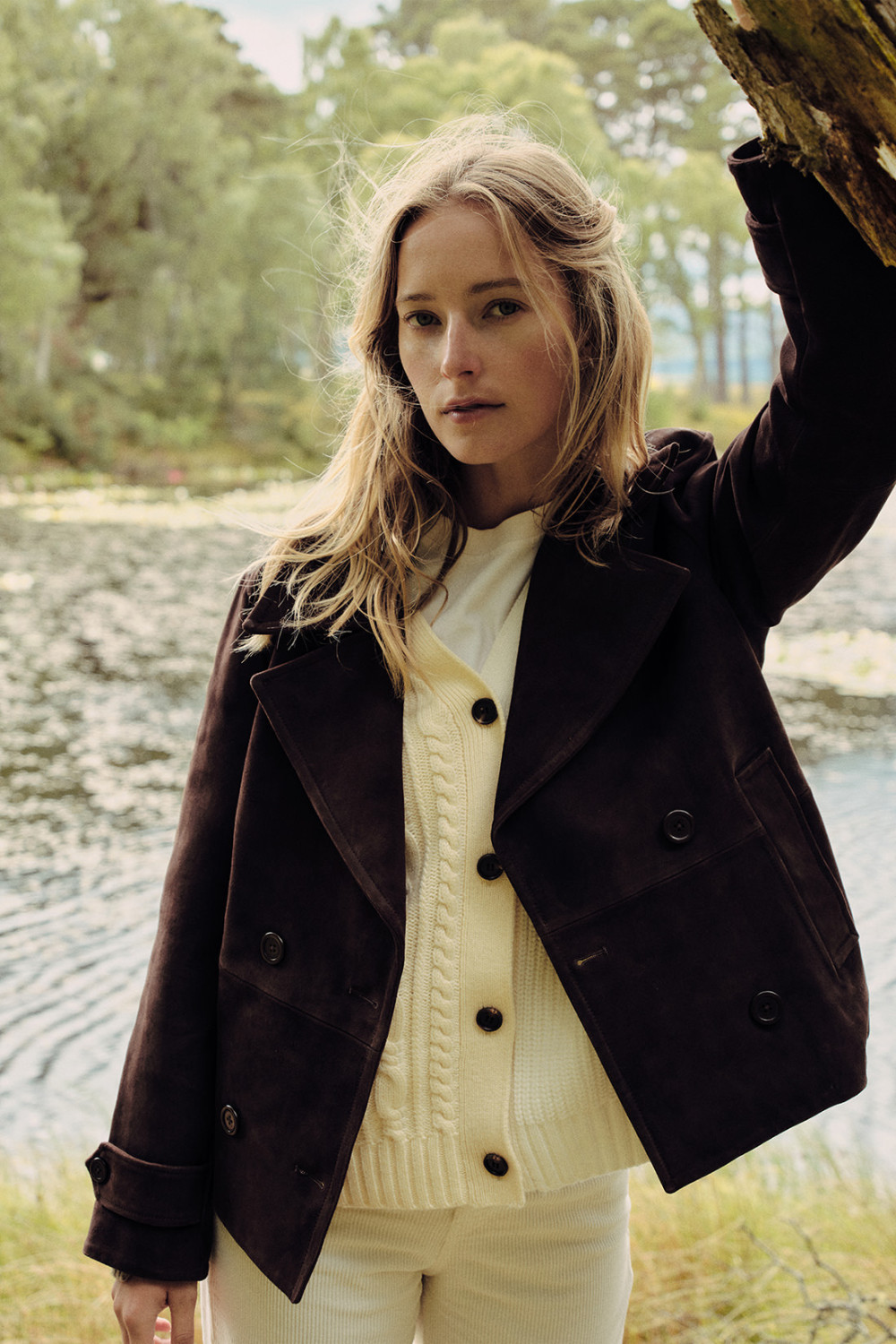 ROY ROGERS: PEACOAT MAX IN SUEDE