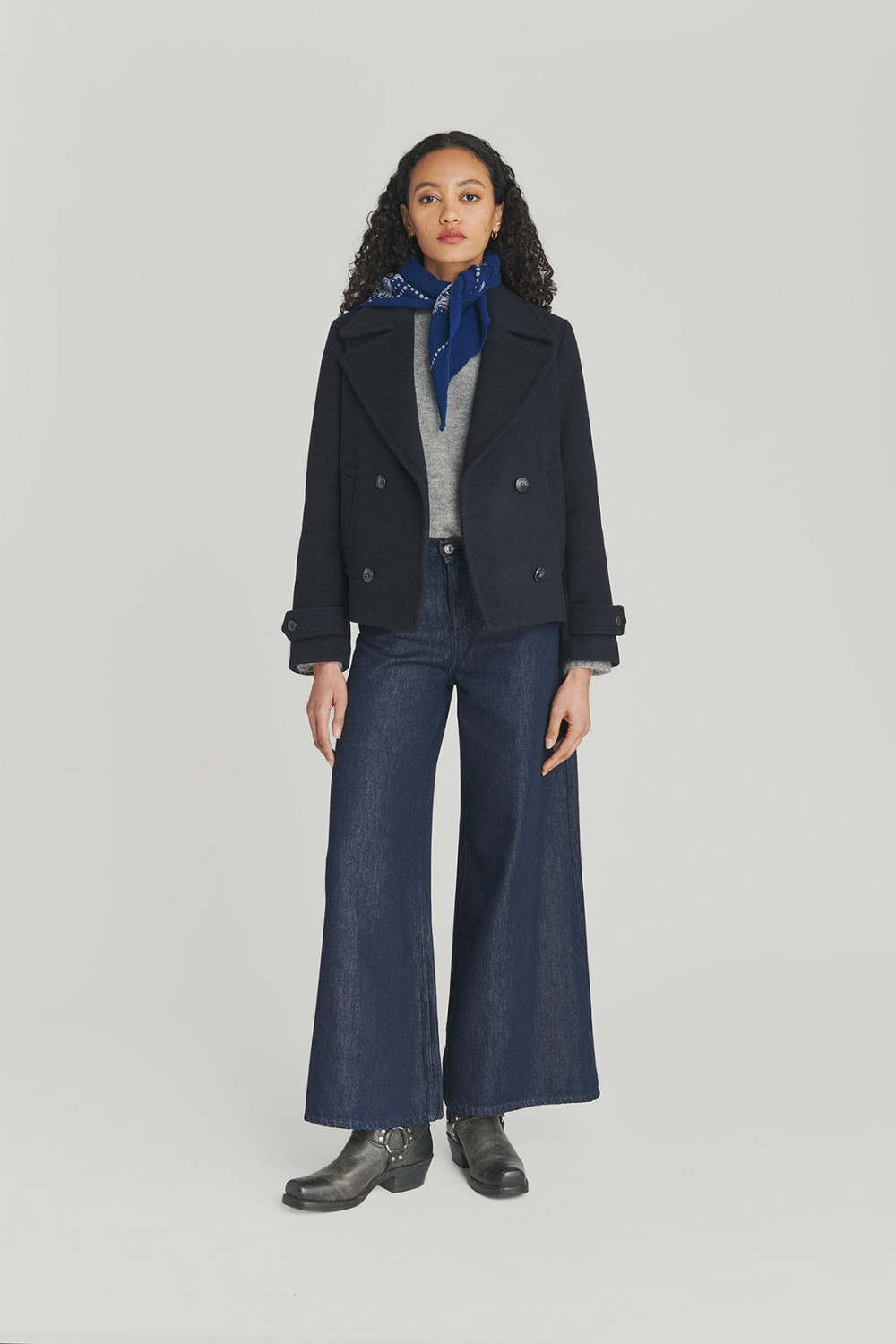 ROY ROGERS: PEACOAT MELTON IN LANA