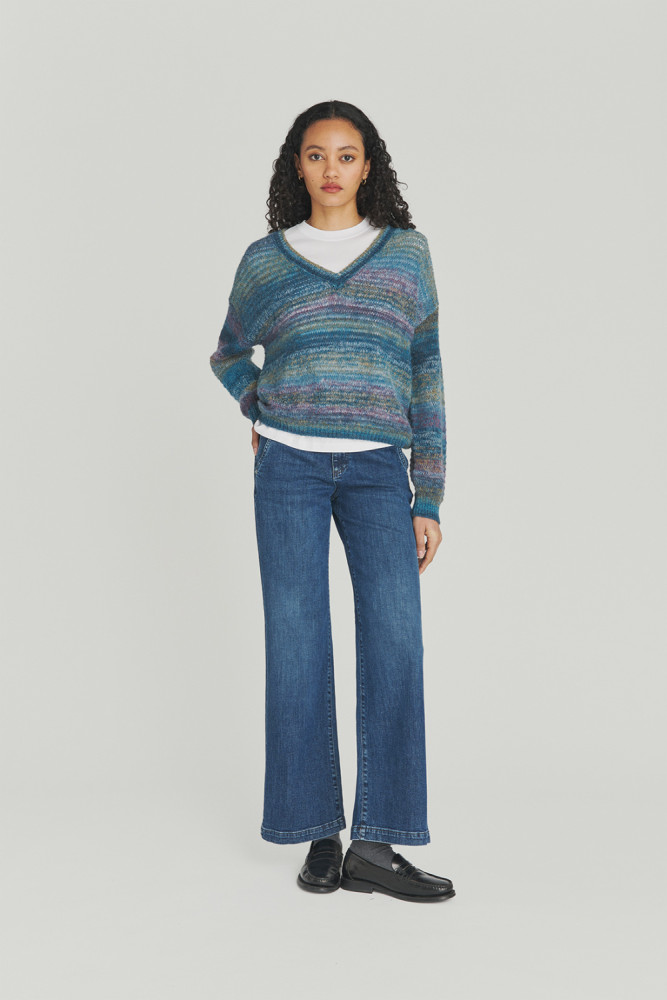 PULLOVER BOHO IN LANA ALPACA