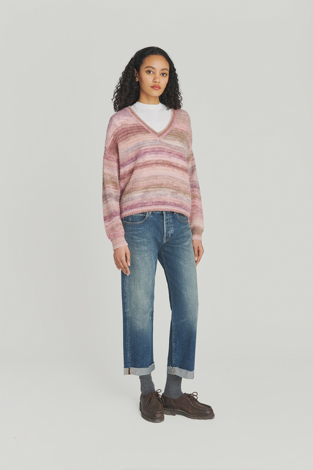 ROY ROGERS: PULLOVER BOHO IN LANA ALPACA