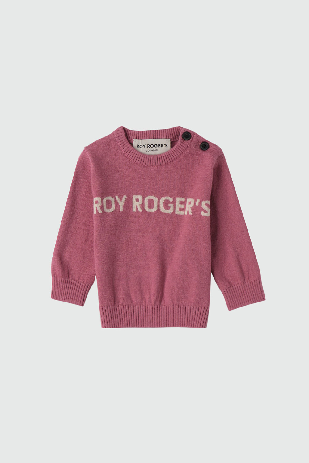 ROY ROGERS: PULLOVER IN COTONE E LANA