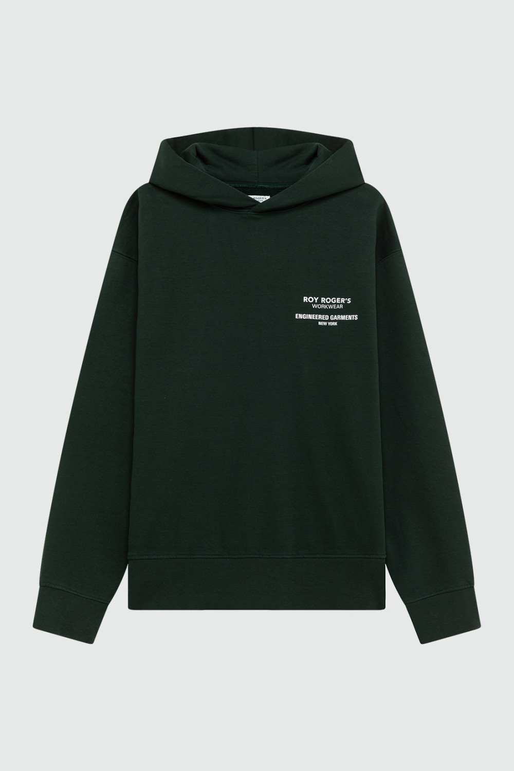 ROY ROGERS: ROY ROGER'S WORKWEAR x ENGINEERED GARMENTS - HOODED SWEATSHIRT WITH LOGO
