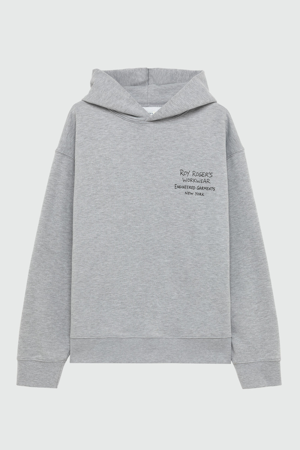 ROY ROGERS: ROY ROGER'S WORKWEAR x ENGINEERED GARMENTS -HOODED SWEATSHIRT WITH TOOLS PRINT