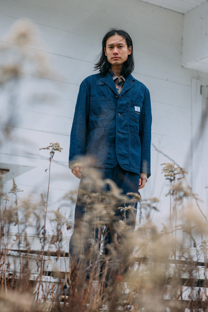 ROY ROGER'S WORKWEAR x ENGINEERED GARMENTS - RINSE WORK JACKET