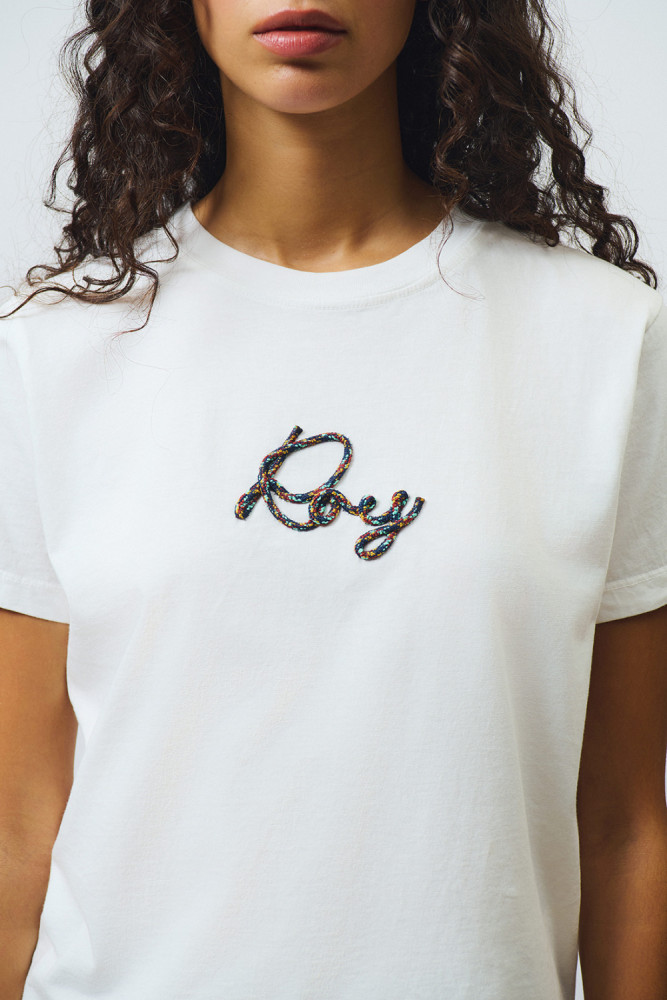 T-SHIRT CON RICAMO ROY TRECKINGT-SHIRT CON RICAMO ROY TRECKING