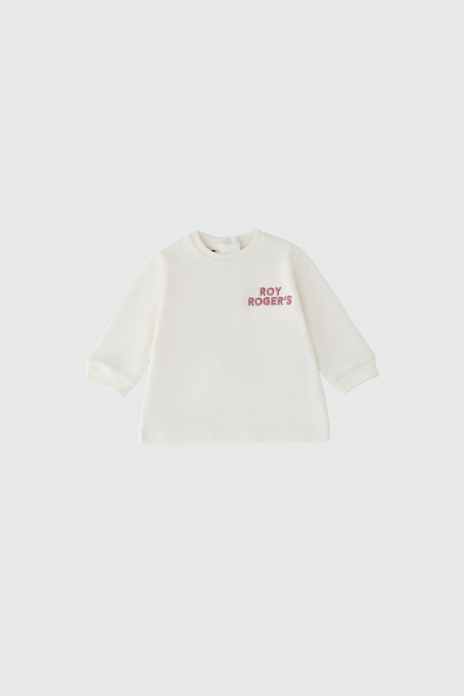 CREW-NECK T-SHIRT WITH EMBROIDERY