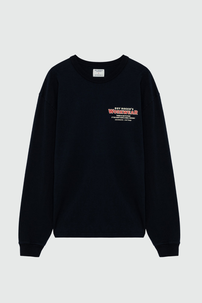 T-SHIRT L/S IN JERSEY CON STAMPA WORKWEAR