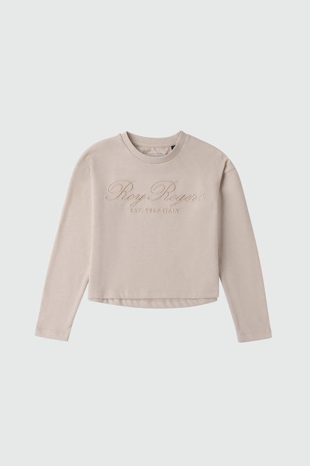 ROY ROGERS: T-SHIRT MANICA LUNGA IN COTONE