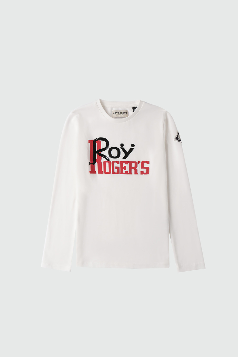 ROY ROGERS: T-SHIRT MANICA LUNGA IN COTONE