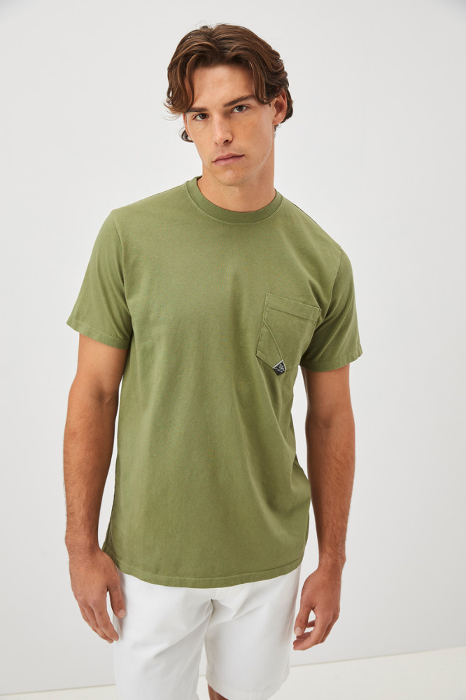 POCKET T-SHIRT IN JERSEY