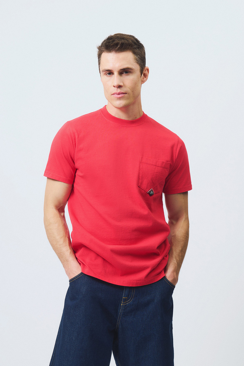 ROY ROGERS: POCKET T-SHIRT IN JERSEY