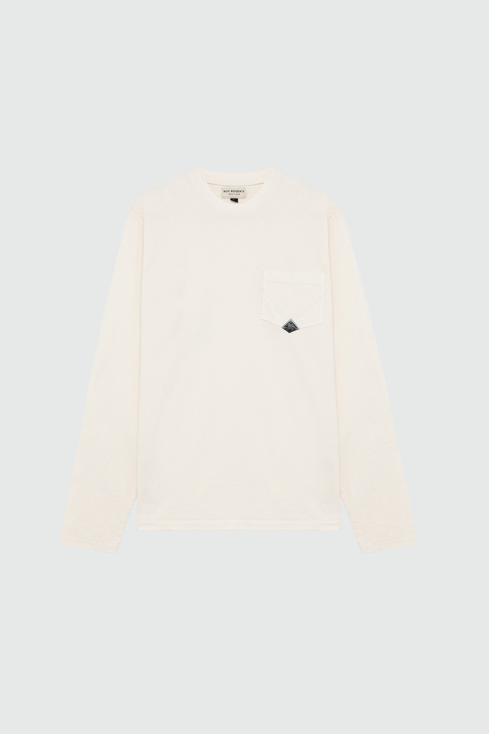 ROY ROGERS: T-SHIRT POCKET L/S IN JERSEY