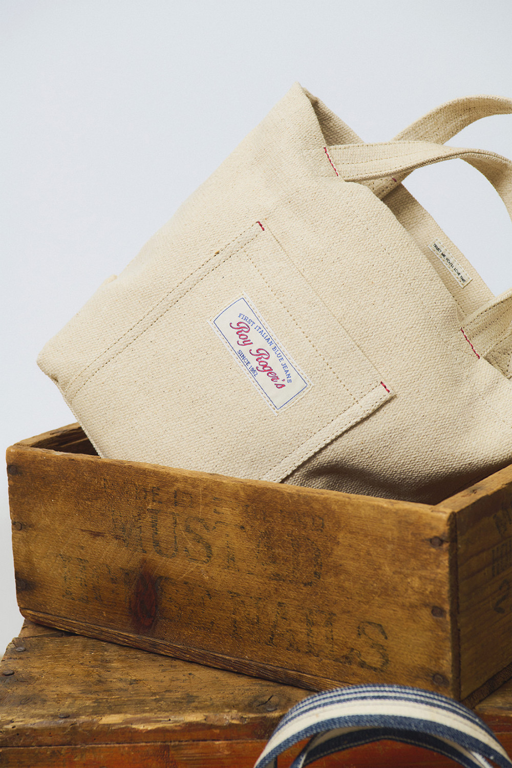 ROY ROGERS: MIGNON TOTE BAG IN CANVAS
