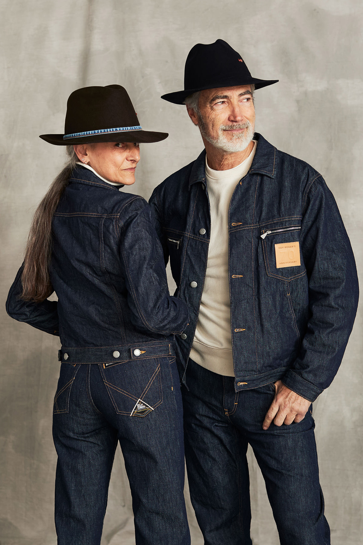 70th Trucker Jacket In Rinse Wash Selvedge Denim