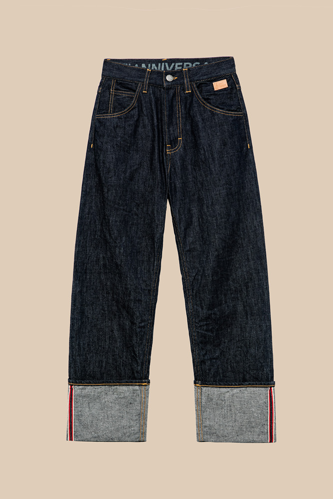 70TH NORMAL JEANS IN RINSE WASH SELVEDGE DENIM