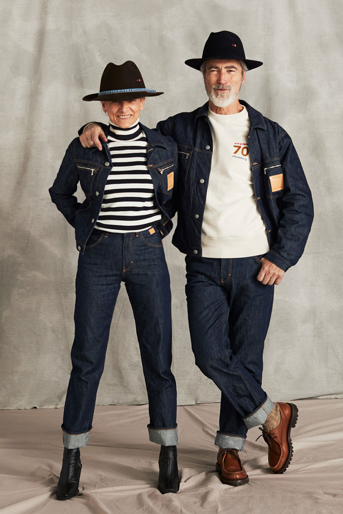 70TH NORMAL JEANS IN RINSE WASH SELVEDGE DENIM