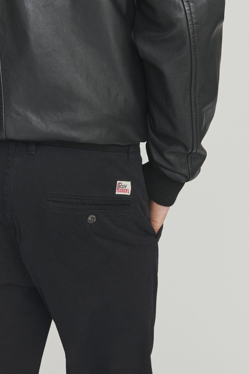 ROY ROGERS: PANTALONE DAY OFF IN GABARDINA WINTER