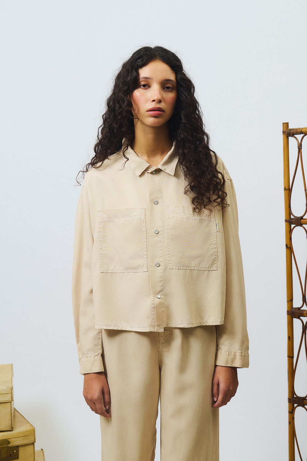 ROY ROGERS: CAMICIA FATIGUE IN TENCEL