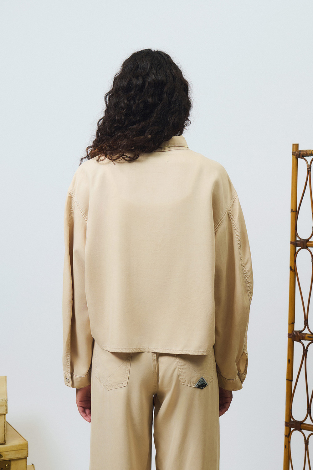 ROY ROGERS: CAMICIA FATIGUE IN TENCEL