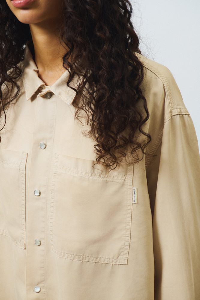 CAMICIA FATIGUE IN TENCEL