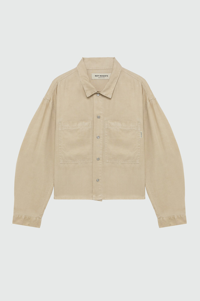 CAMICIA FATIGUE IN TENCEL