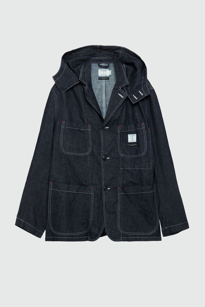 GIACCA WORK IN DENIM RINSE