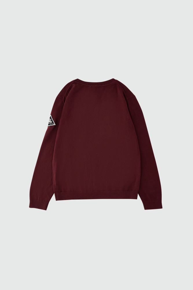 COTTON CREW NECK SWEATER