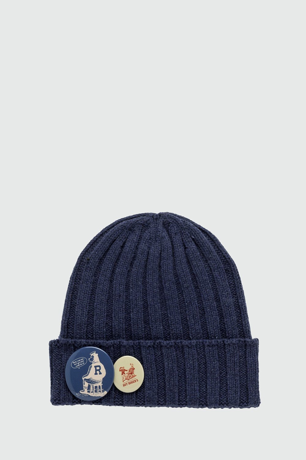 ROY ROGERS: RECYCLED CASHMERE BEANIE HAT