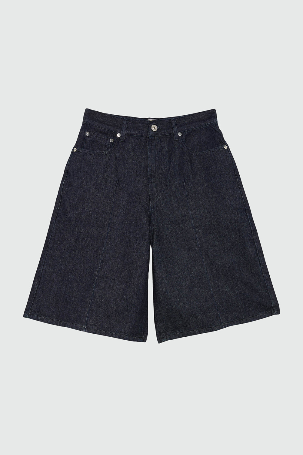 ROY ROGERS: BILLIE RINSE DENIM BERMUDA SHORTS