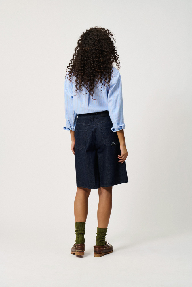 BILLIE RINSE DENIM BERMUDA SHORTS