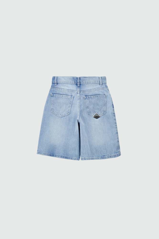 BERMUDA IN DENIM AMARILLA