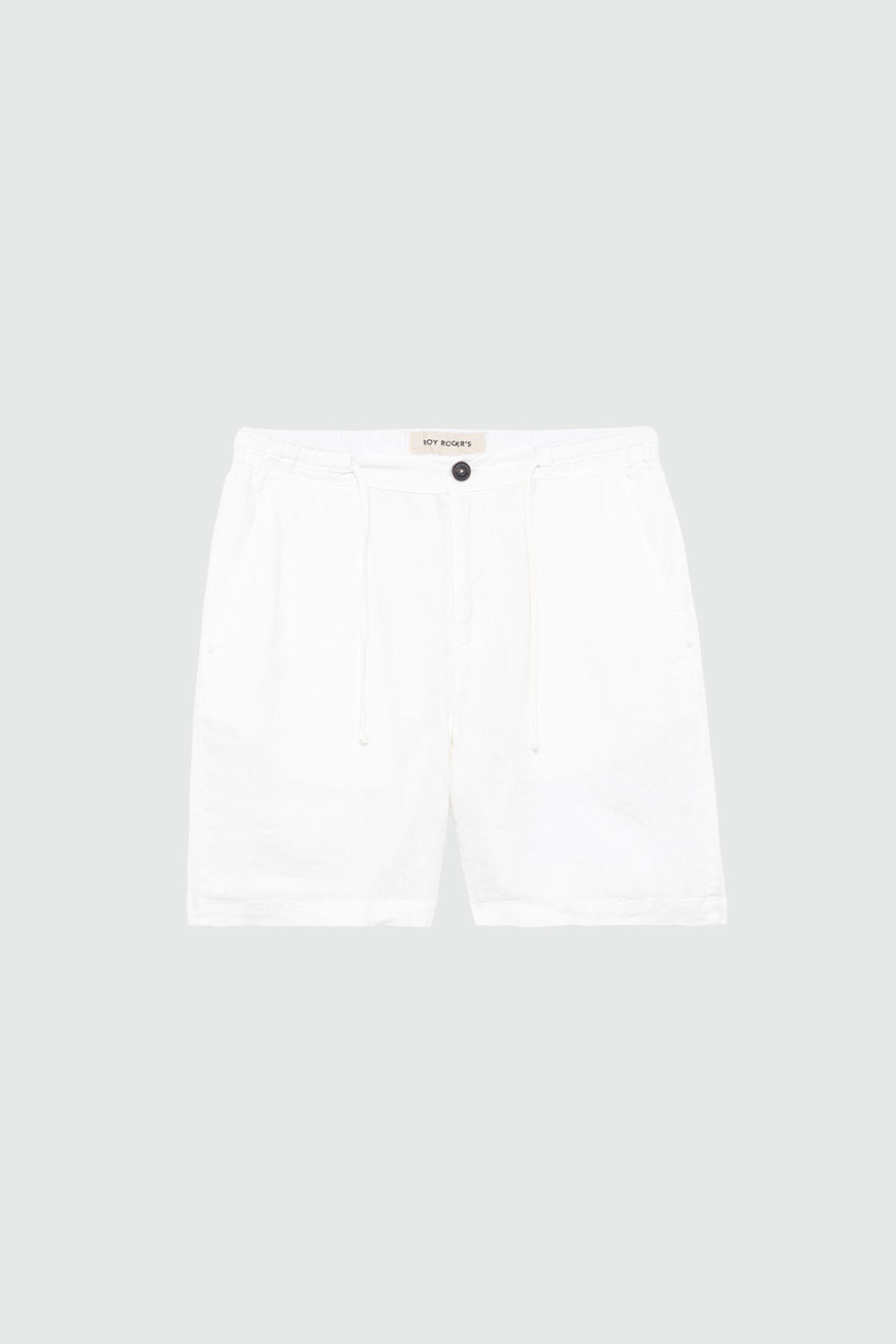 ROY ROGERS: PORTOFINO BERMUDA SHORTS IN LINEN