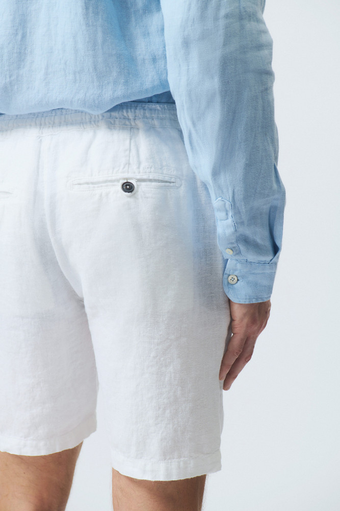 BERMUDA PORTOFINO IN LINO