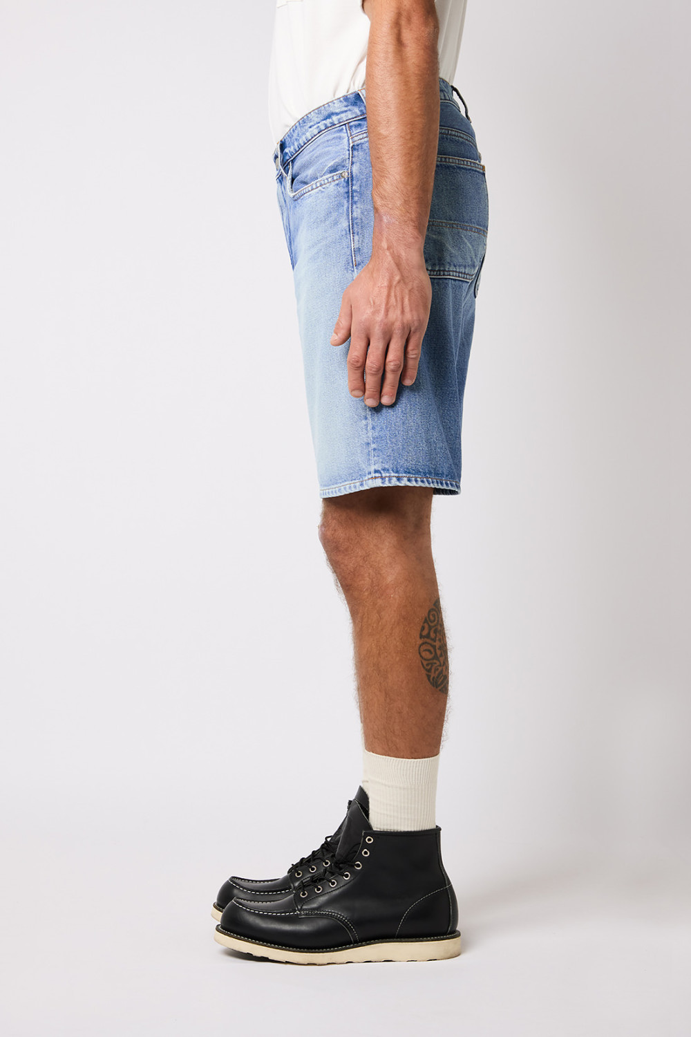 ROY ROGERS: WEEK WORK BERMUDA SHORTS IN LONG ISLAND DENIM