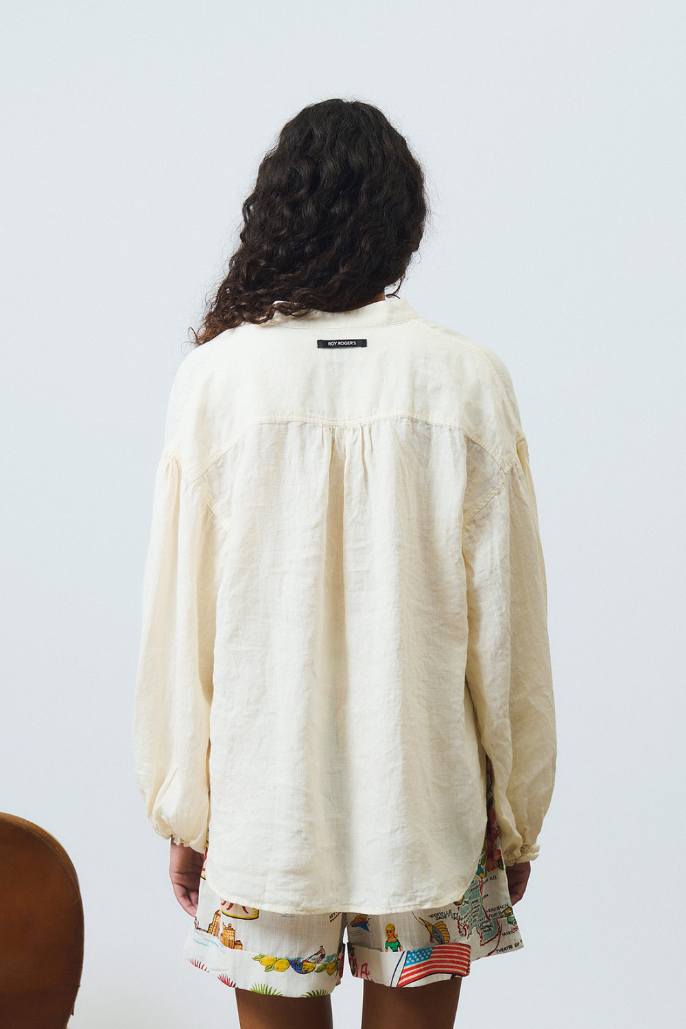 ROY ROGERS: ELOISE BLOUSE IN LINEN 