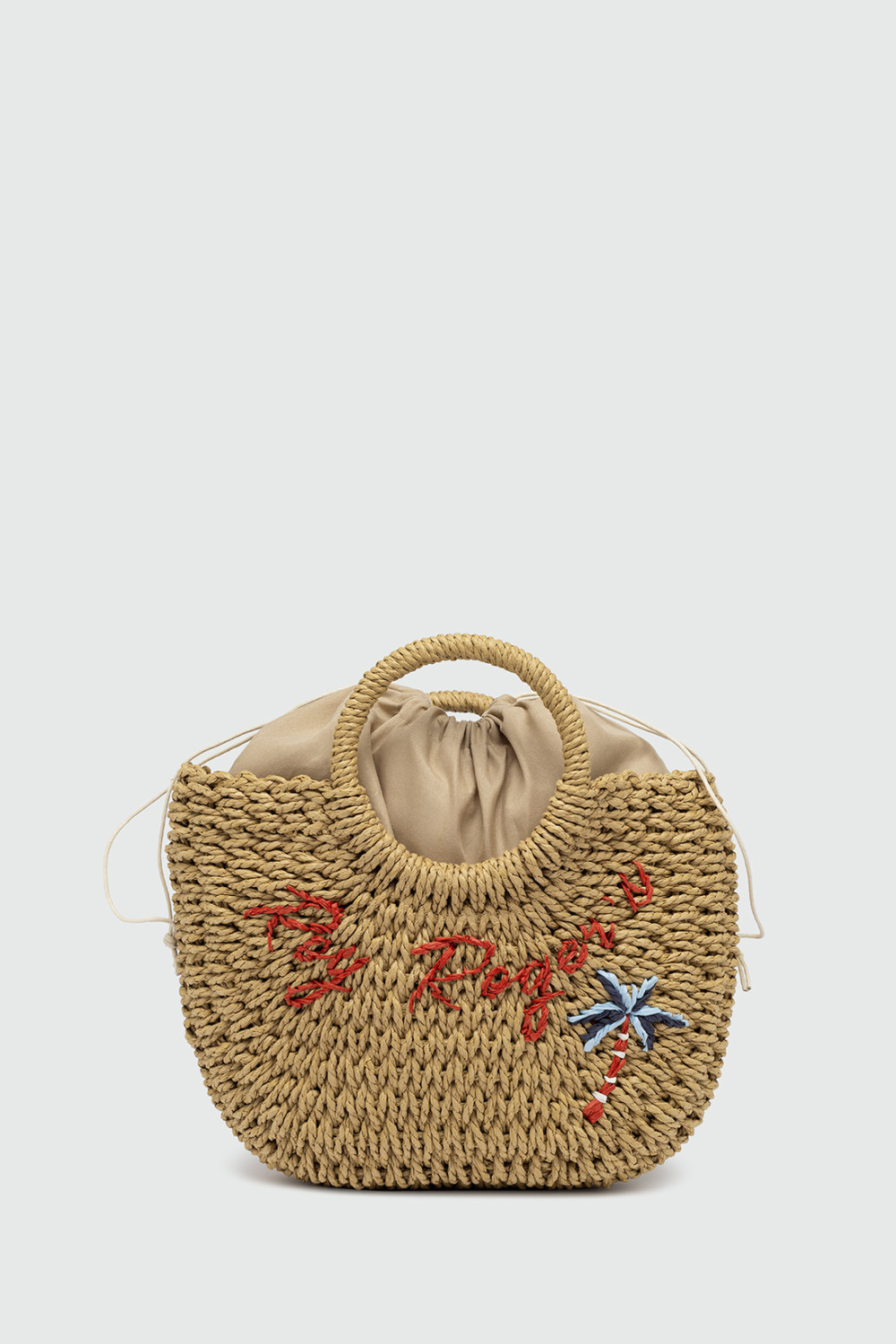 ROY ROGERS: BORSA PANIER MEDIA IN CARTA INTRECCIATABORSA PANIER MEDIA IN CARTA INTRECCIATA