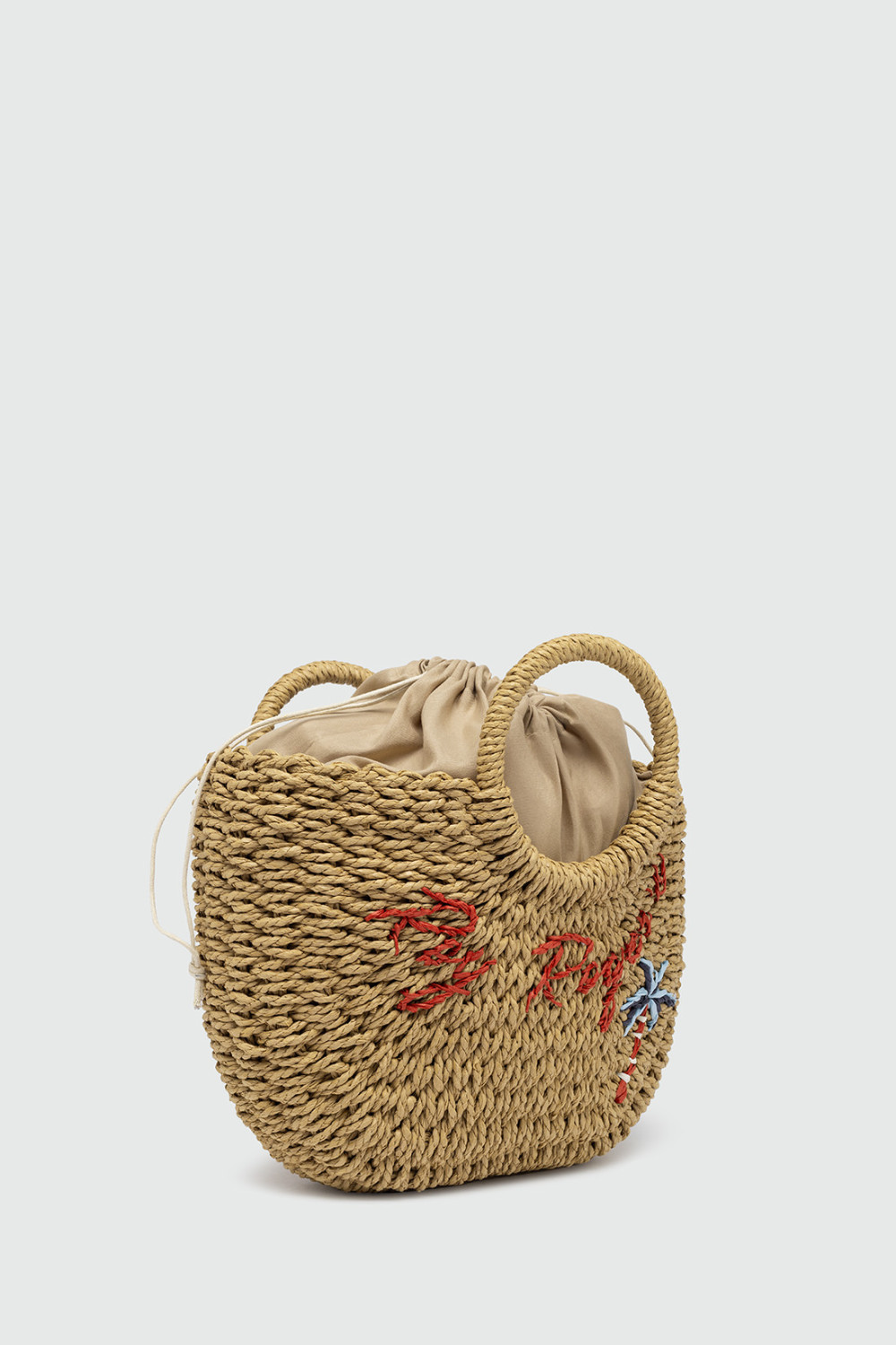 ROY ROGERS: BORSA PANIER MEDIA IN CARTA INTRECCIATABORSA PANIER MEDIA IN CARTA INTRECCIATA