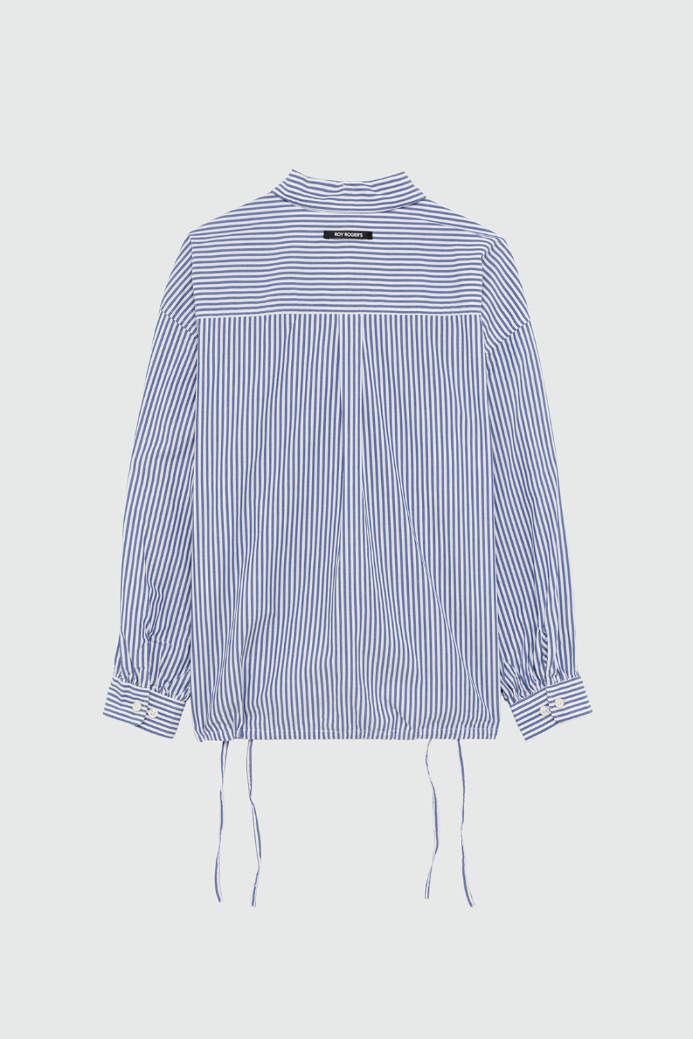 ROY ROGERS: CAMICIA BLOOM IN POPELINE A RIGHE