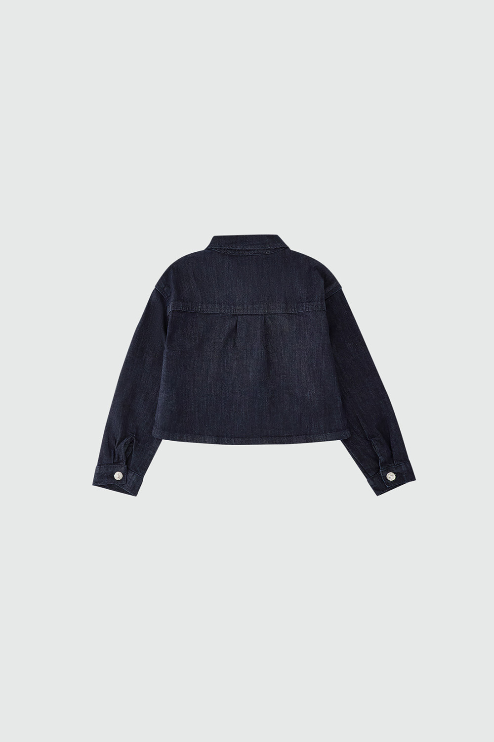 ROY ROGERS: CROPPED DENIM SHIRT