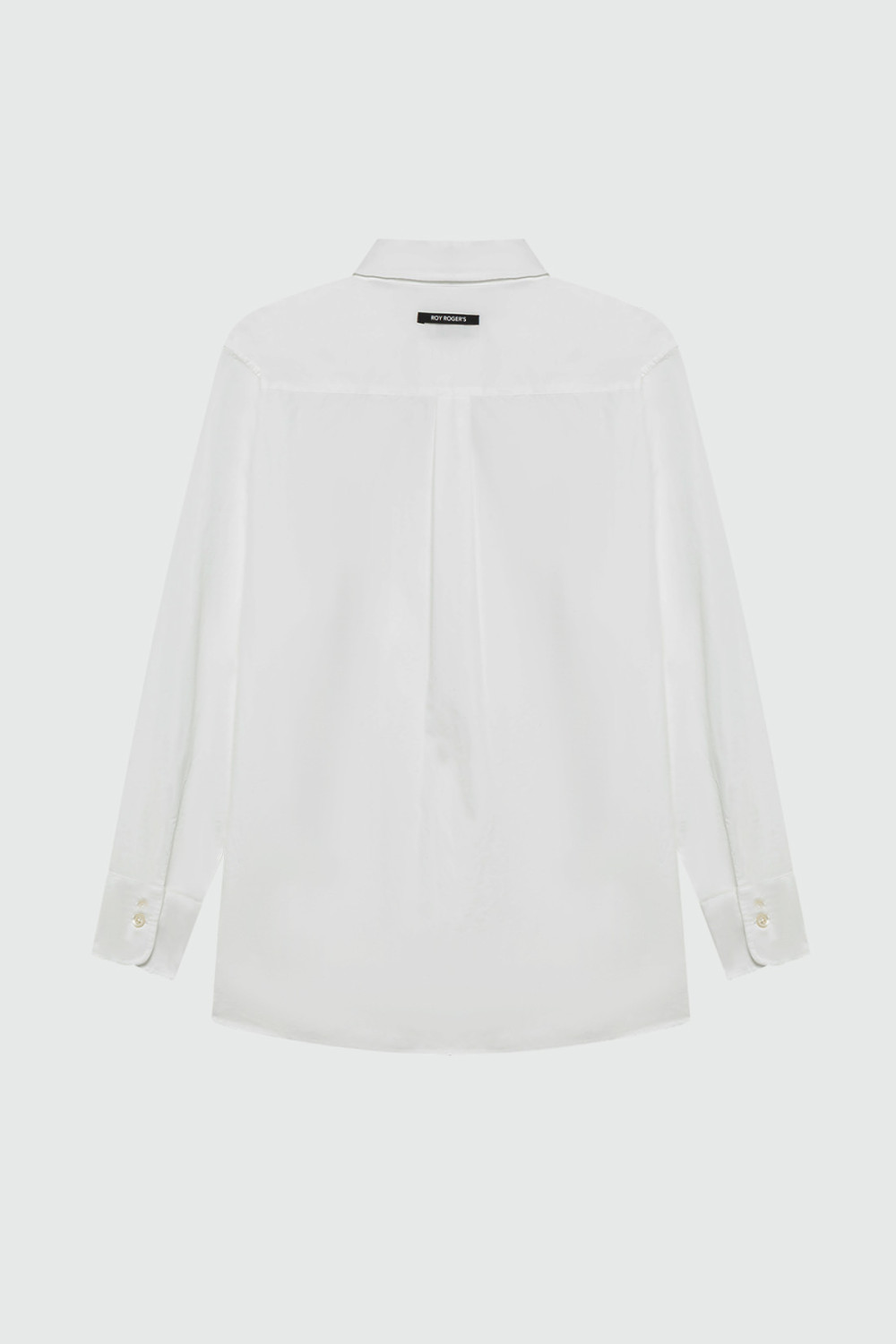 ROY ROGERS: CAMICIA EASY IN POPELINE DI COTONE