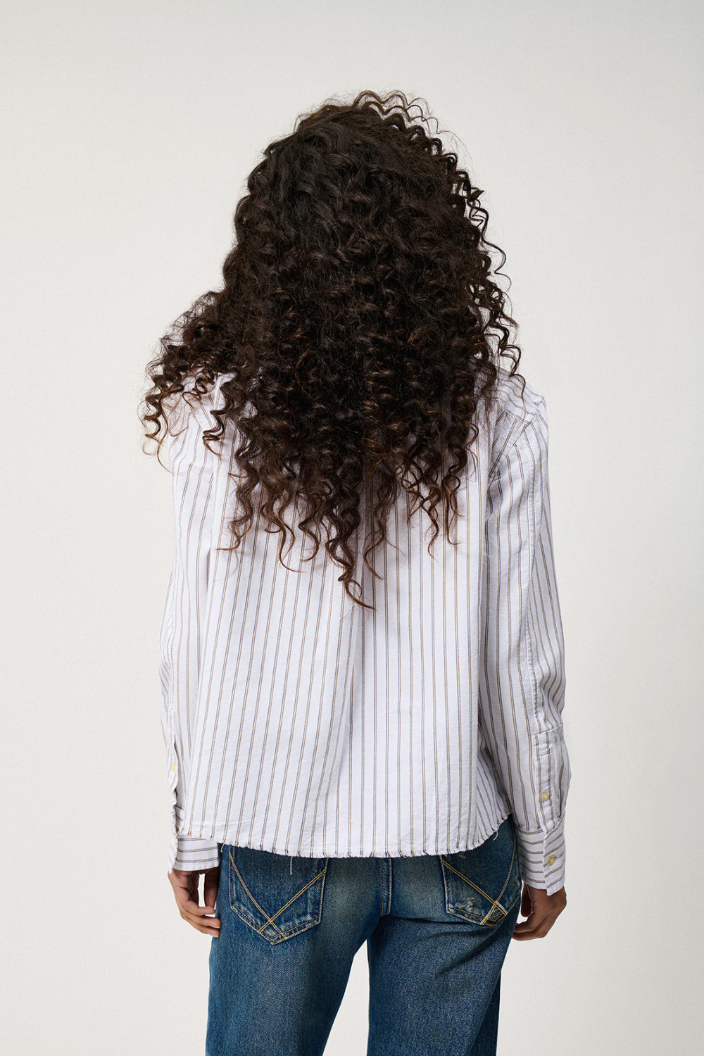 ROY ROGERS: CAMICIA ELLY OXFORD A RIGHE
