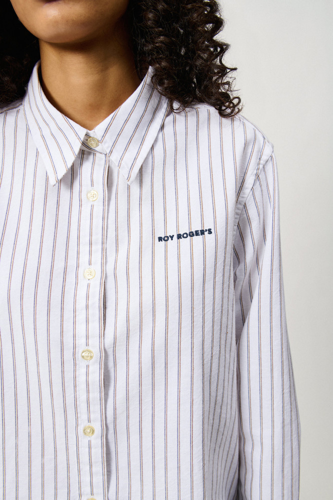 CAMICIA ELLY OXFORD A RIGHE