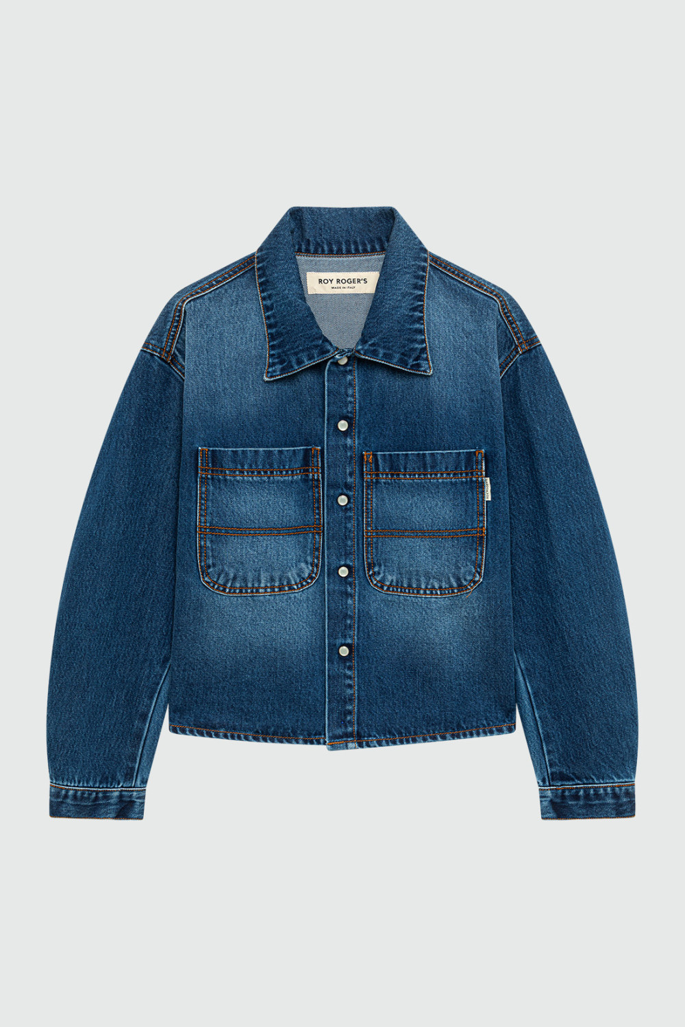 ROY ROGERS: CAMICIA FATIGUE IN DENIM