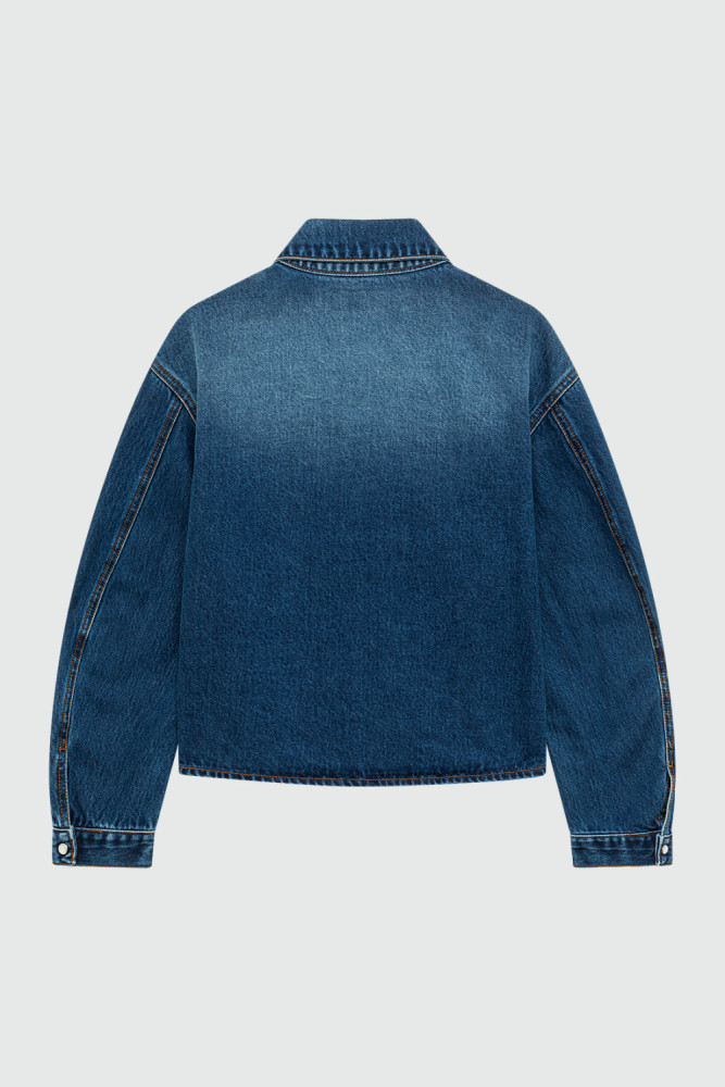 CAMICIA FATIGUE IN DENIM